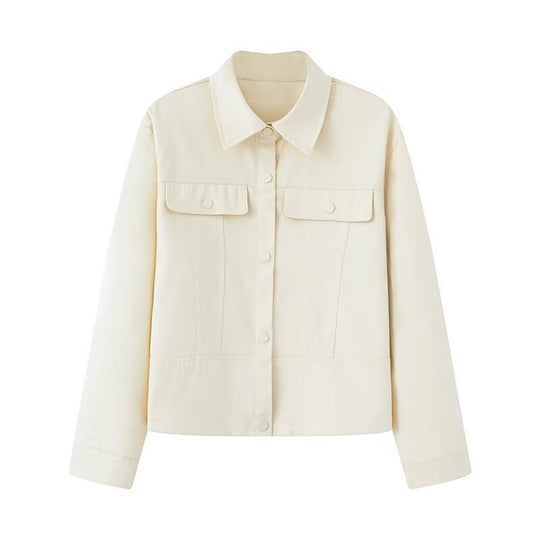 Damen Jacke im modernen Utility-Stil mit stilvollen Taschen EB