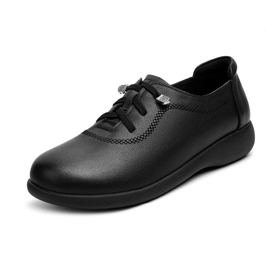 Damen Komfortable Schnürschuhe mit atmungsaktivem Obermaterial und dämpfendem Fußbett EB