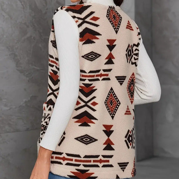 Damen Weste mit modischem Ethno-Design EB