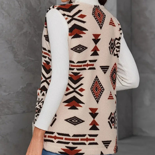 Damen Weste mit modischem Ethno-Design EB