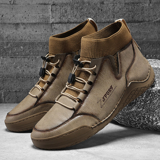 Herren Sportliche Winter-Wanderstiefel mit elastischem Knöchelbereich EB