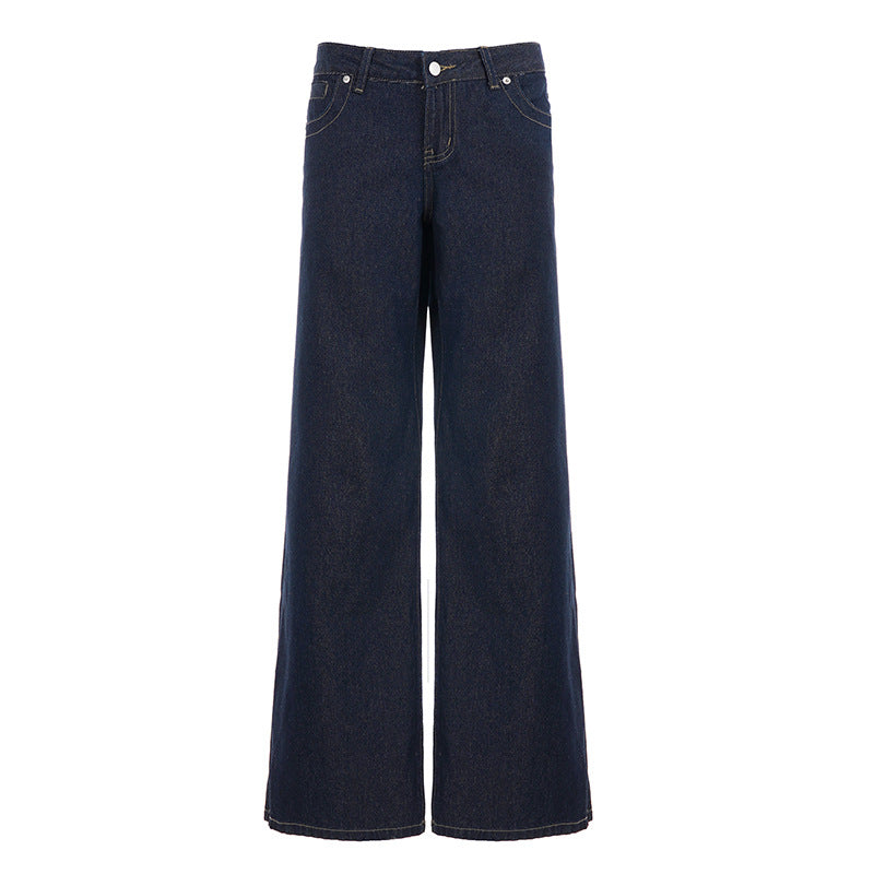 Damen Weite Jeans im lässigen Schnitt EB