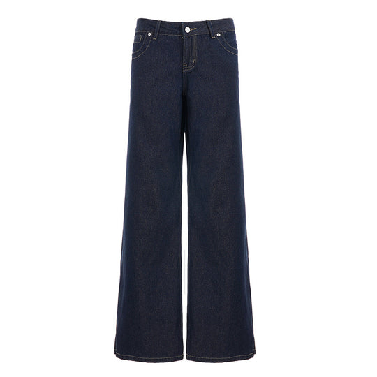 Damen Weite Jeans im lässigen Schnitt EB