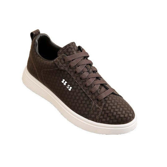 Damen Sneakers mit geflochtenem Obermaterial und rutschfester Sohle EB