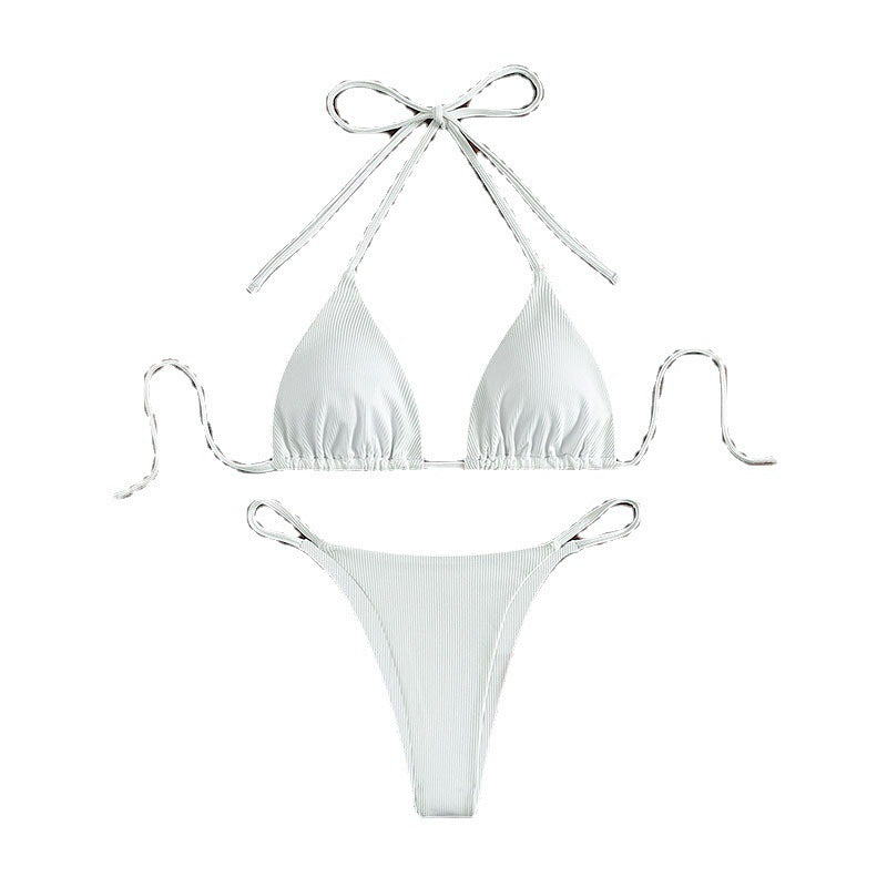 Damen Triangel-Bikini mit raffiniertem Bindesystem EB