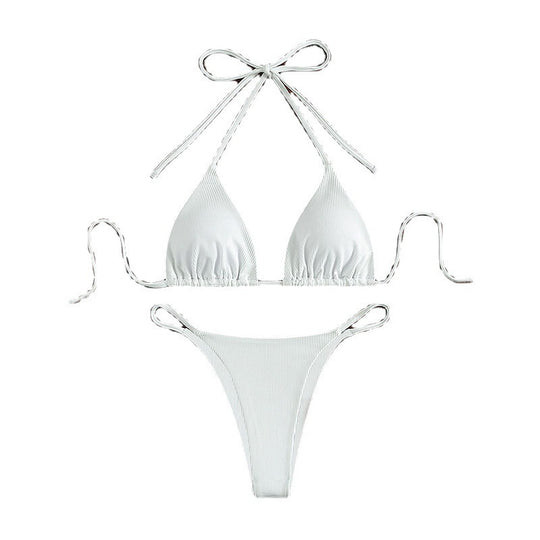 Damen Triangel-Bikini mit raffiniertem Bindesystem EB