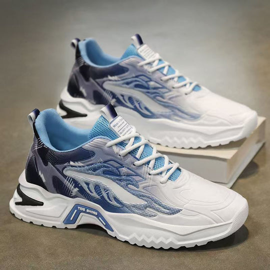 Damen Sportliche Sneaker mit atmungsaktiver Mesh-Oberfläche EB