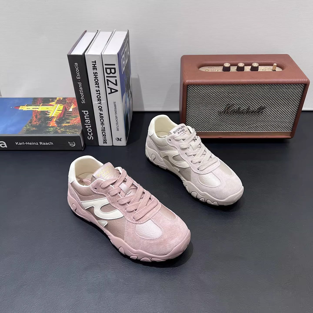 Damen modische Sneakers mit atmungsaktivem Obermaterial und innovativer Dämpfungstechnologie EB