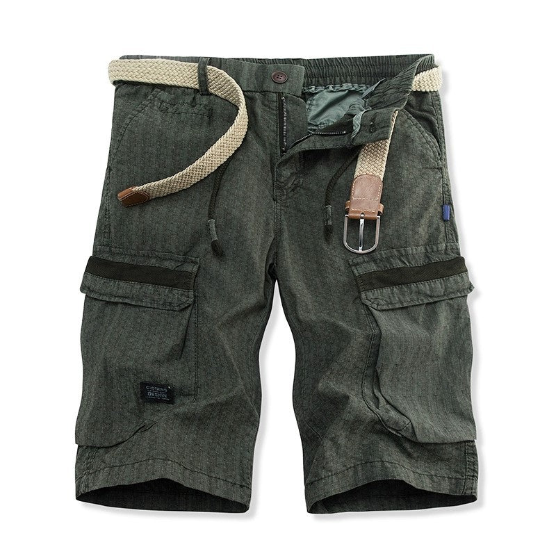 Herren Cargo-Shorts mit praktischem Gummizug und mehreren Taschen EB