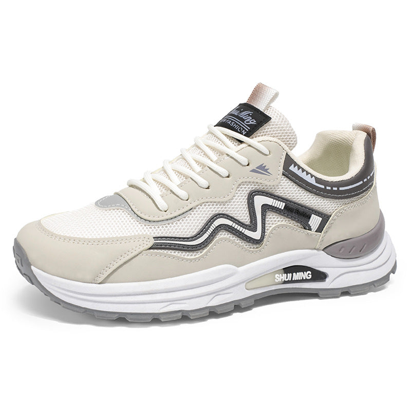 Herren sportliche Sneakers mit atmungsaktivem Obermaterial und flexibler Sohle EB
