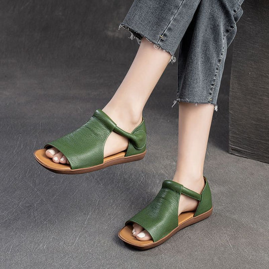 Damen Komfortable Freizeitsandalen mit praktischem Riemendesign und atmungsaktivem Obermaterial EB