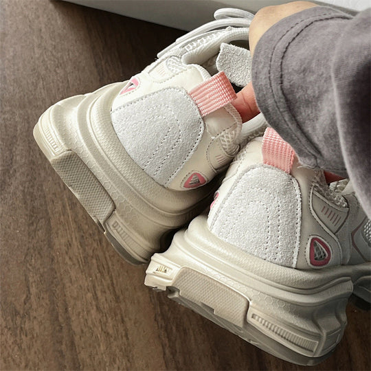 Damen Sportliche Mesh-Sneaker mit dämpfender Sohle und strapazierfähigem Design EB