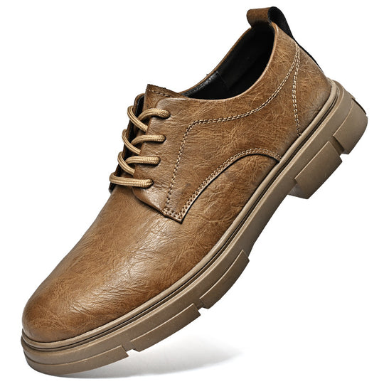 Herren elegante Schnürschuhe mit rutschfester Sohle EB