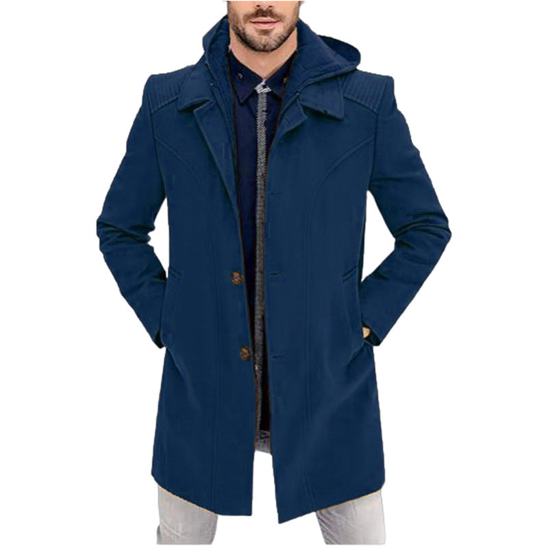Herren eleganter Wintermantel EB