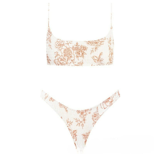 Damen Floral-Bikini-Set EB