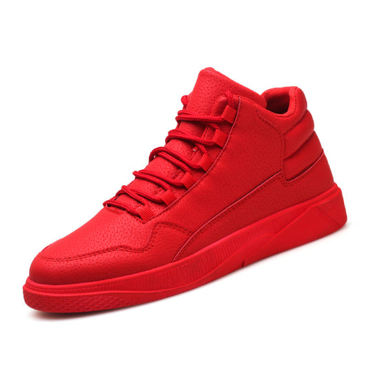 Damen High-Top Sneaker aus hochwertigem Leder mit innovativer Schnürtechnologie EB