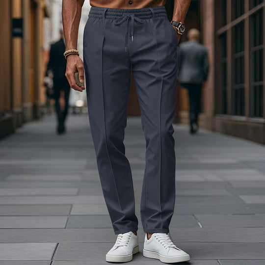 Herren elegante Freizeithose mit hohem Tragekomfort
