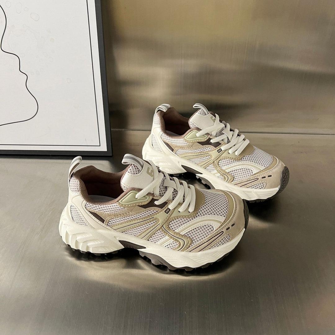 Damen Sportliche Sneakers mit robustem Profil und atmungsaktivem Obermaterial EB