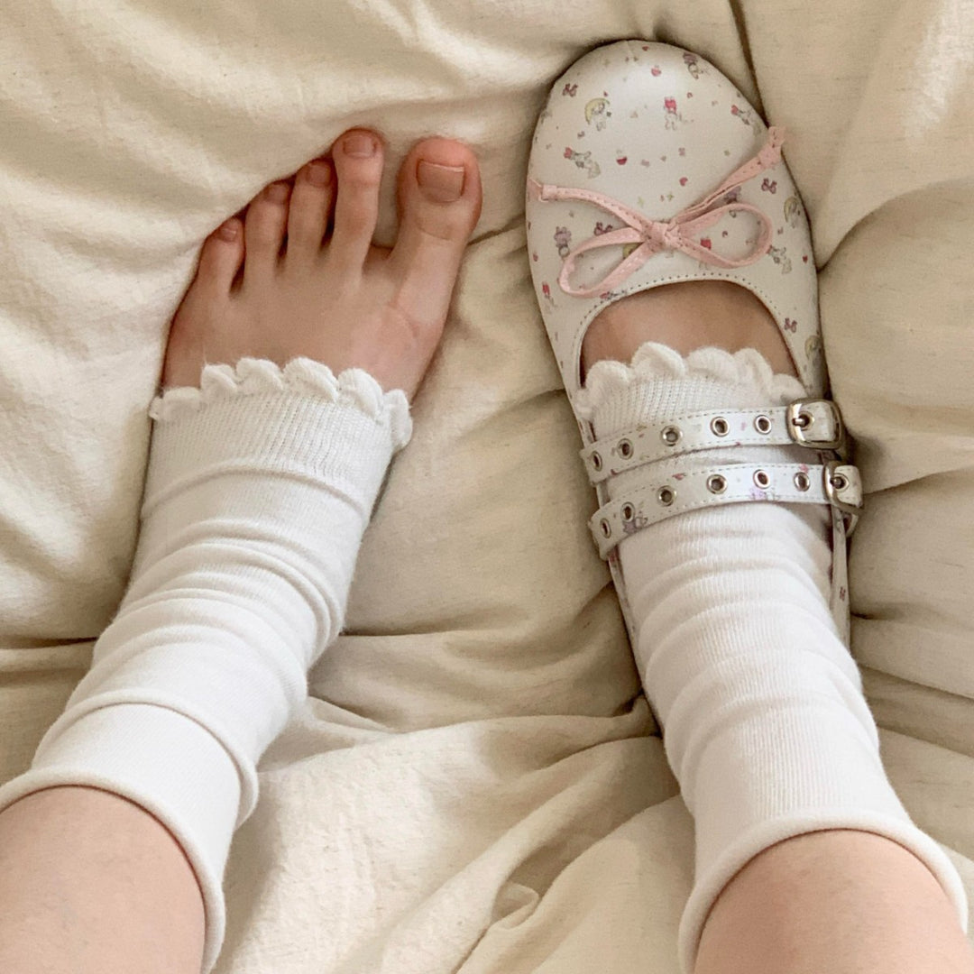 Damen verspielt verzierte Ballerinas EB