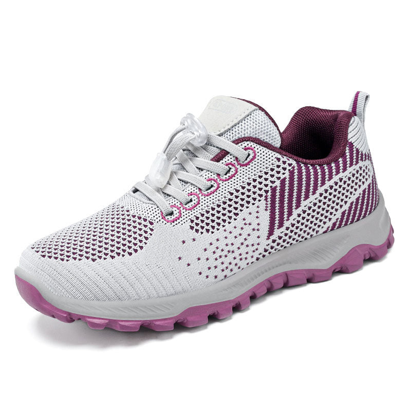 Damen Komfortable und flexible Laufschuhe mit atmungsaktivem Mesh-Obermaterial EB