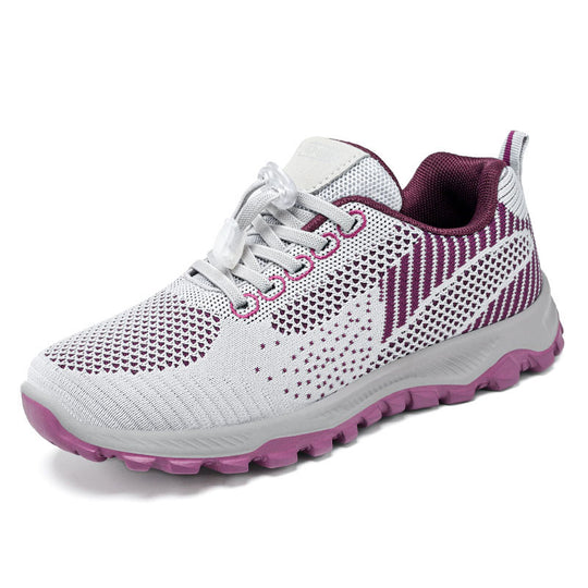 Damen Komfortable und flexible Laufschuhe mit atmungsaktivem Mesh-Obermaterial EB