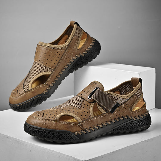 Damen Atmungsaktive Freizeitschuhe mit elastischen Riemen und rutschfester Sohle EB