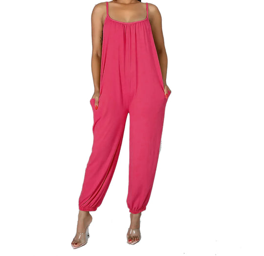 Damen Oversized Jumpsuit EB