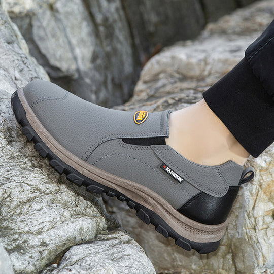Herren Komfortable rutschfeste Slipper mit stoßdämpfender Sohle EB