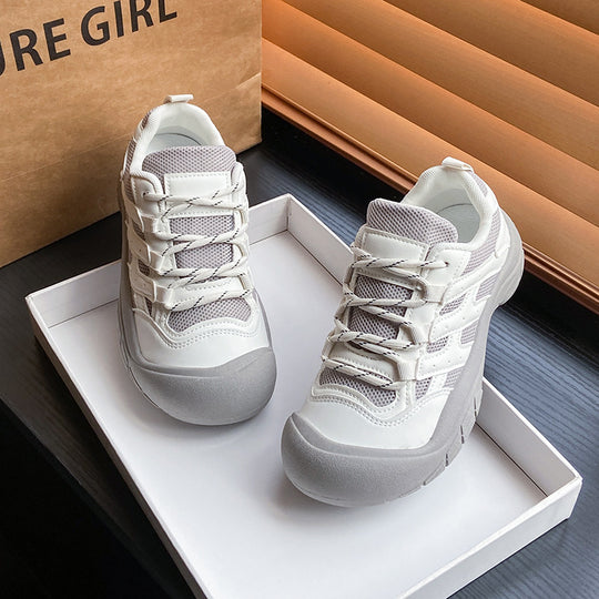 Damen Sportliche Wanderschuhe mit atmungsaktiver Obermaterialkombination und stabiler Sohle EB