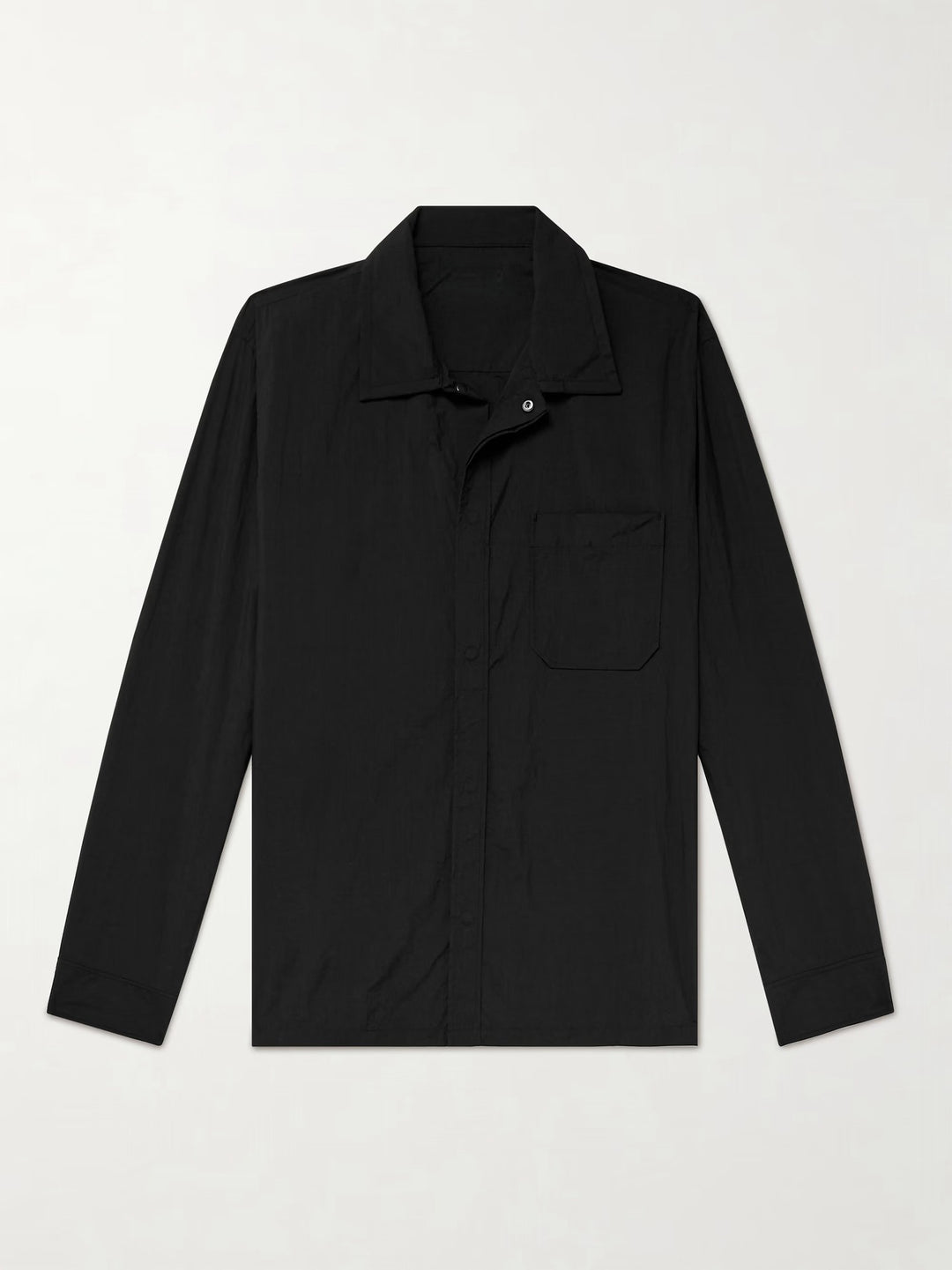 Damen modische Langarm-Hemdjacke mit Tasche EB