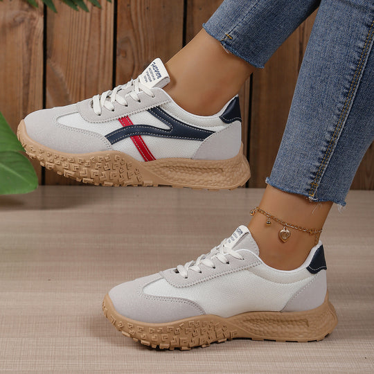 Damen Sportliche Laufschuhe mit rutschfester Sohle und atmungsaktivem Obermaterial EB
