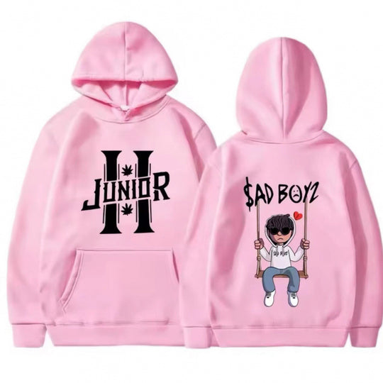 Damen Hoodie mit einzigartigem grafischen Design und gemütlicher Passform EB