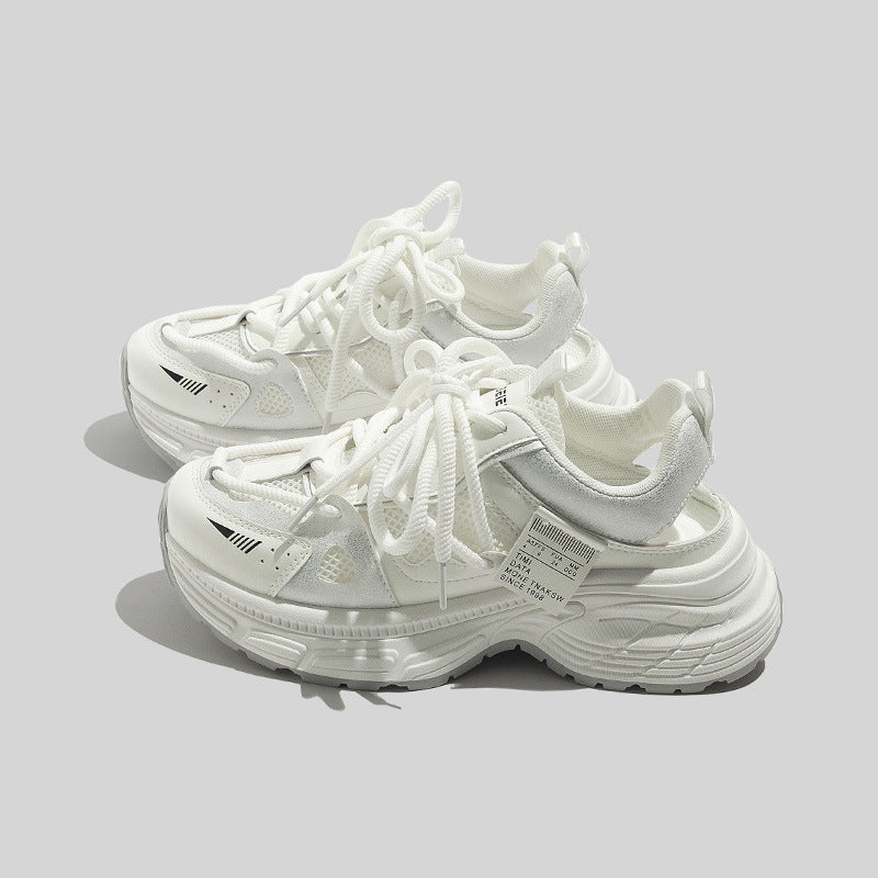 Damen Sportliche Sneaker mit atmungsaktiver Netz-Oberfläche und bequemer Dämpfung EB