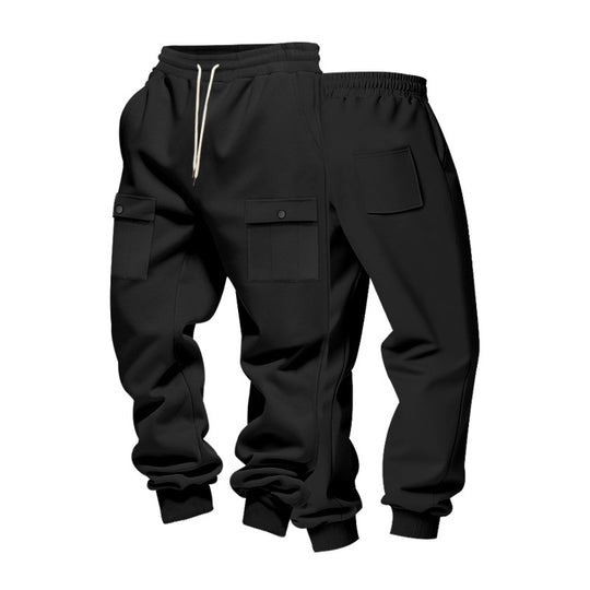 Herren Cargo-Jogginghose mit anatomischer Passform und praktischen Seitentaschen EB