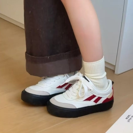 Damen modische Sneaker mit hohem Profil EB