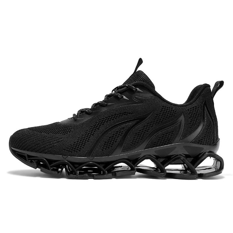 Damen Sportliche Netzwerk-Sneaker mit stoßdämpfender Sohle EB