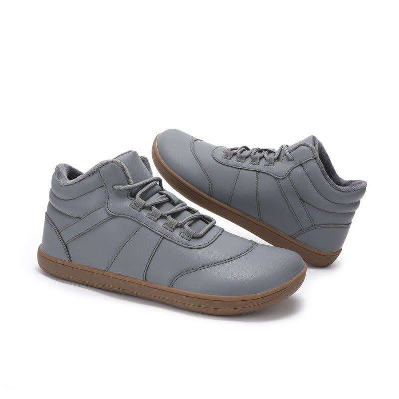 Damen modische High-Top Sneakers mit kuscheligem Innenfutter EB