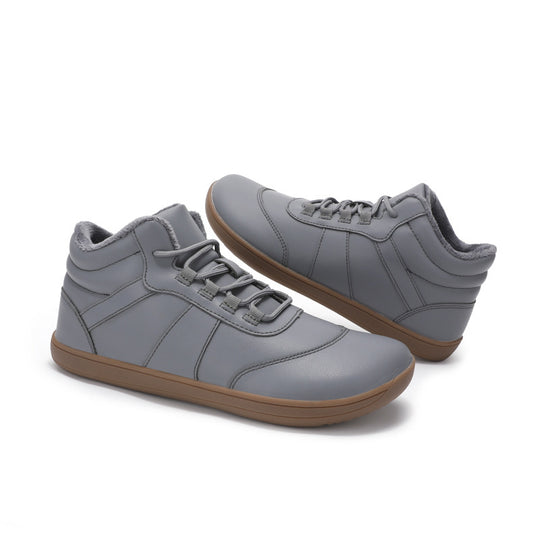 Damen modische High-Top Sneakers mit kuscheligem Innenfutter EB