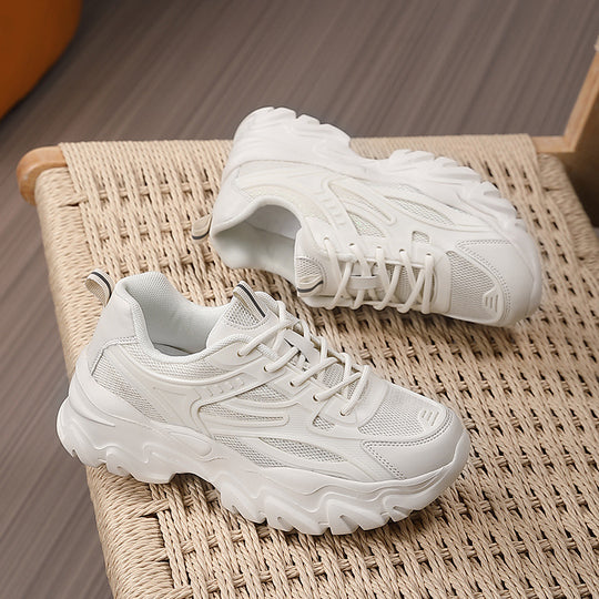 Damen Sportliche Sneakers mit atmungsaktiven und stoßdämpfenden Eigenschaften EB