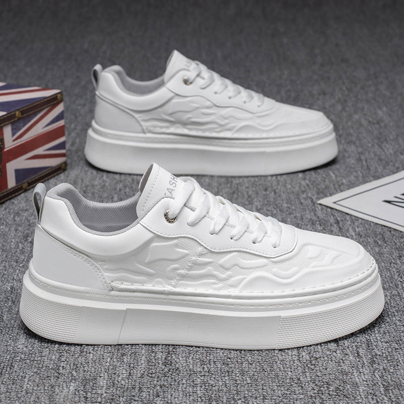 Damen modische Plateau Sneakers mit lässigem Design und komfortabler Dämpfung EB