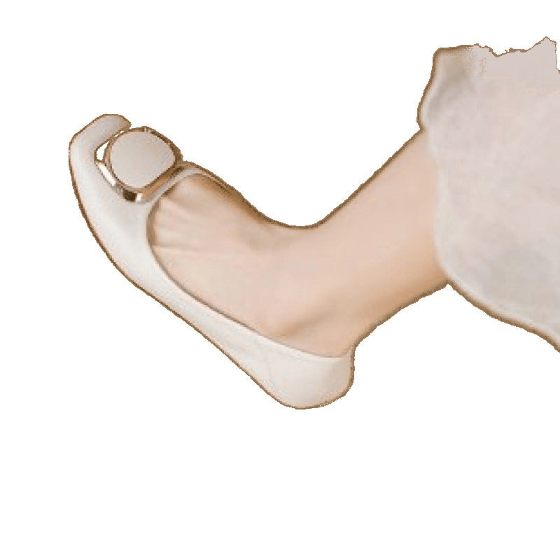 Damen Elegante Ballerinas mit funkelndem Schmuckdetail EB