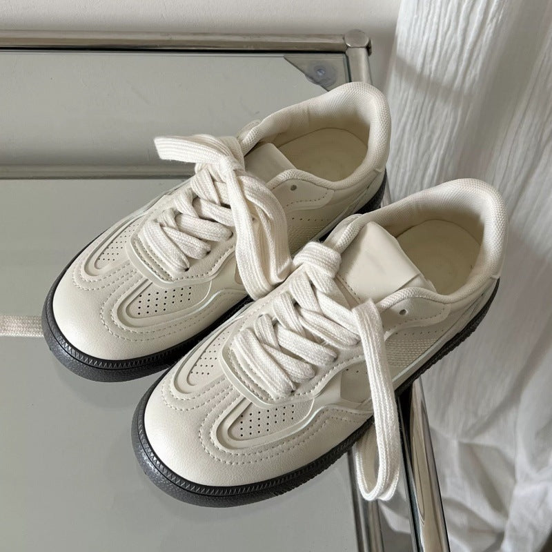 Damen Sportliche Sneakers mit atmungsaktiven Mesh-Einsätzen und dämpfender Sohle EB