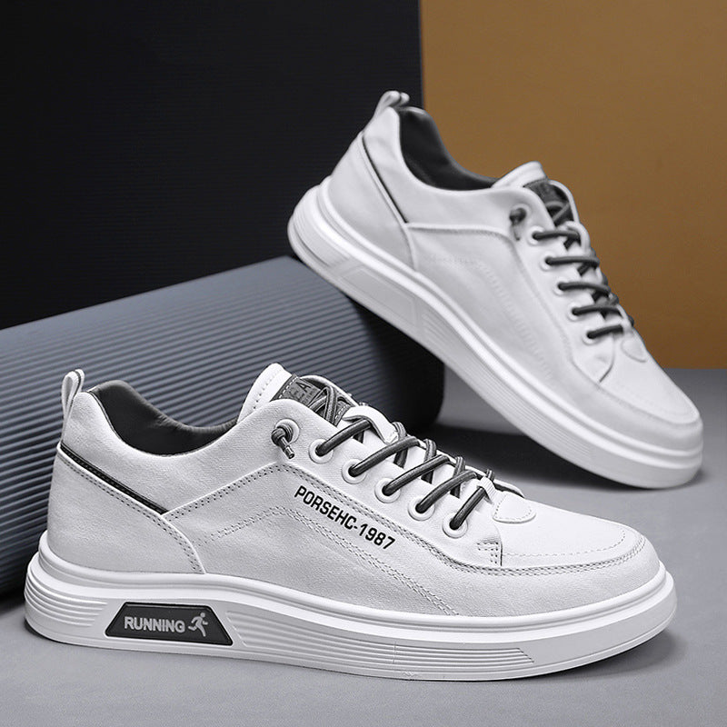 Unisex leichte Canvas-Sneaker mit erhöhtem Plateau-Laufsohle und atmungsaktivem Textiloberteil EB