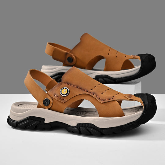 Herren Sportliche Freizeitsandalen mit rutschfester Sohle EB