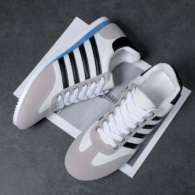 Damen Modische Freizeitsneaker mit niedrigem Profil und rutschfester Sohle EB