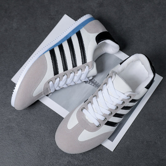 Damen Modische Freizeitsneaker mit niedrigem Profil und rutschfester Sohle EB