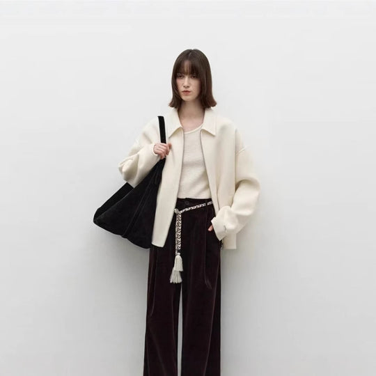 Damen Oversize-Strickjacke EB