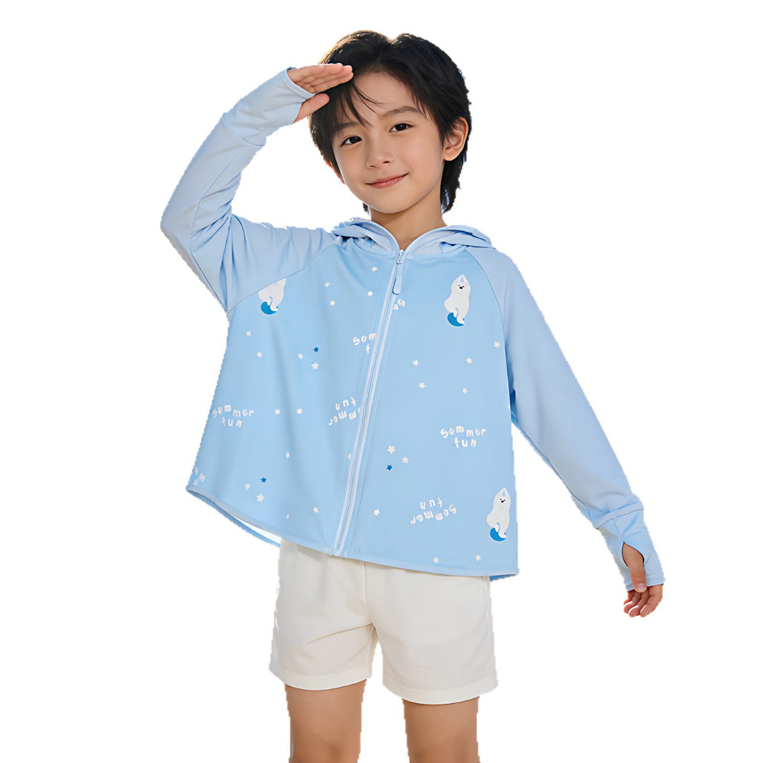 Jungen Schutzjacke mit Kapuze EB
