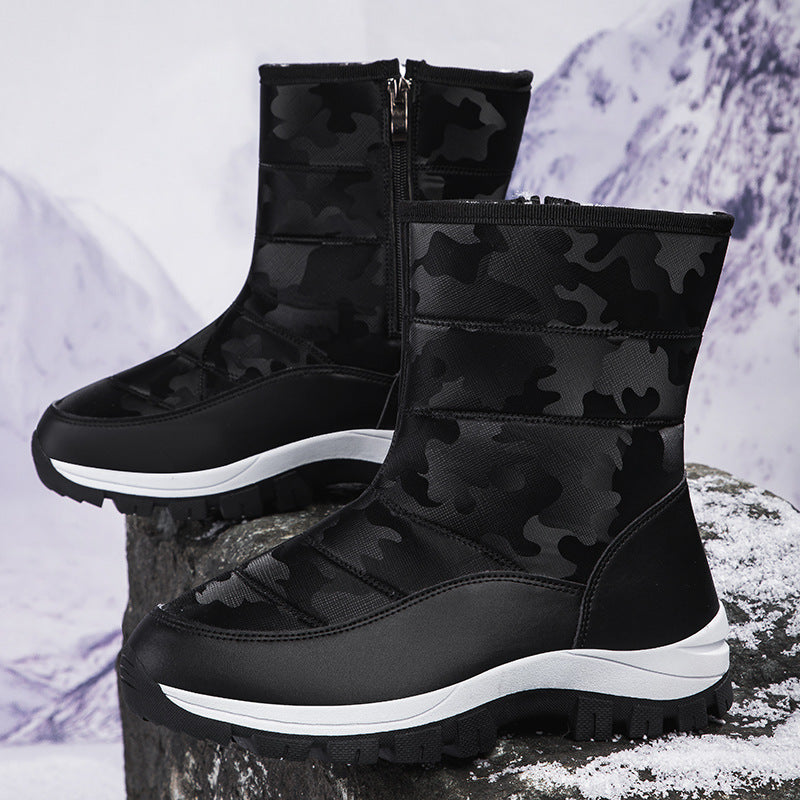 Damen Winterstiefel mit Warmfutter und rutschfester Sohle EB