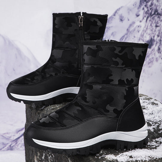 Damen Winterstiefel mit Warmfutter und rutschfester Sohle EB